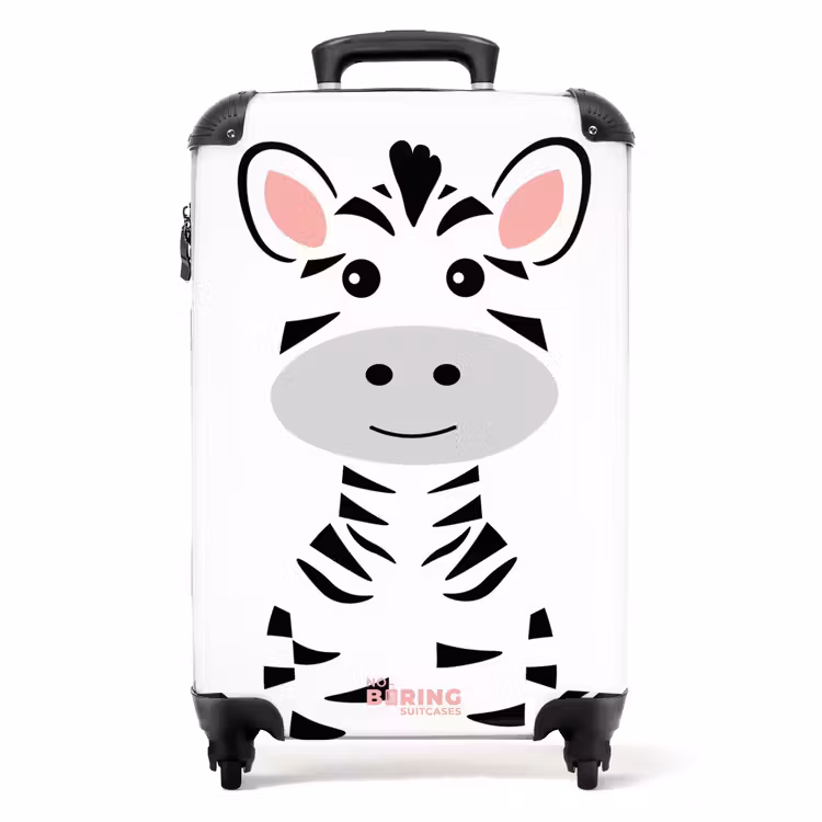 Suitcase - Children's suitcase - Zebra — 1