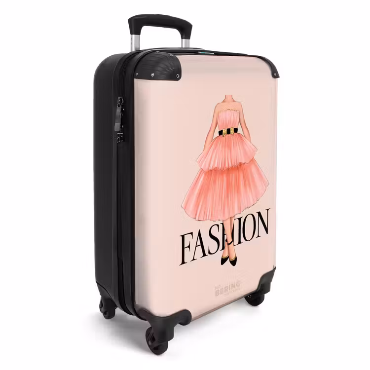 Suitcase - Fashion - Peach Dress — 2