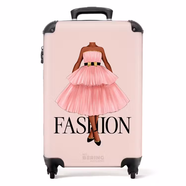 Suitcase - Fashion - Pink Dress — 1