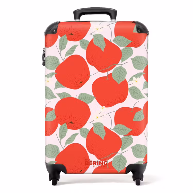 Suitcase - Pastel fruit - Apples — 1