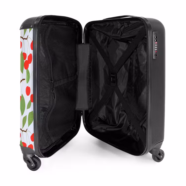 Suitcase - Pastel fruit - cherries — 4