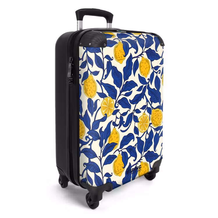 Suitcase - Pastel fruit - Vintage lemons — 2