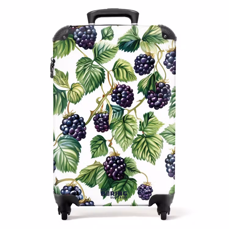 Suitcase - Vintage fruit - Blackberries — 1