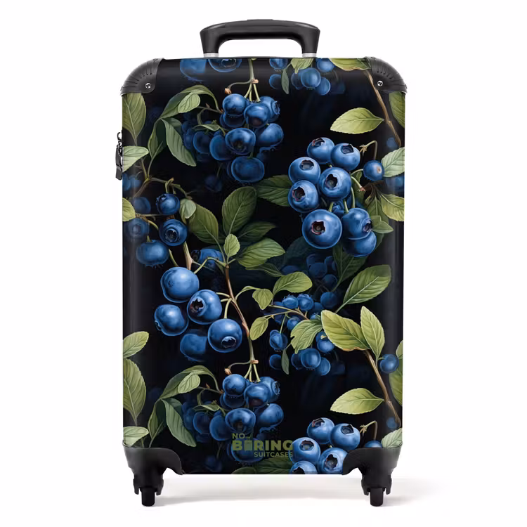 Suitcase - Vintage fruit - blueberries — 1