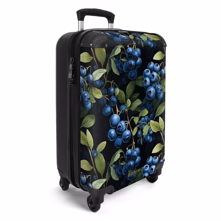 Suitcase - Vintage fruit - blueberries — 2