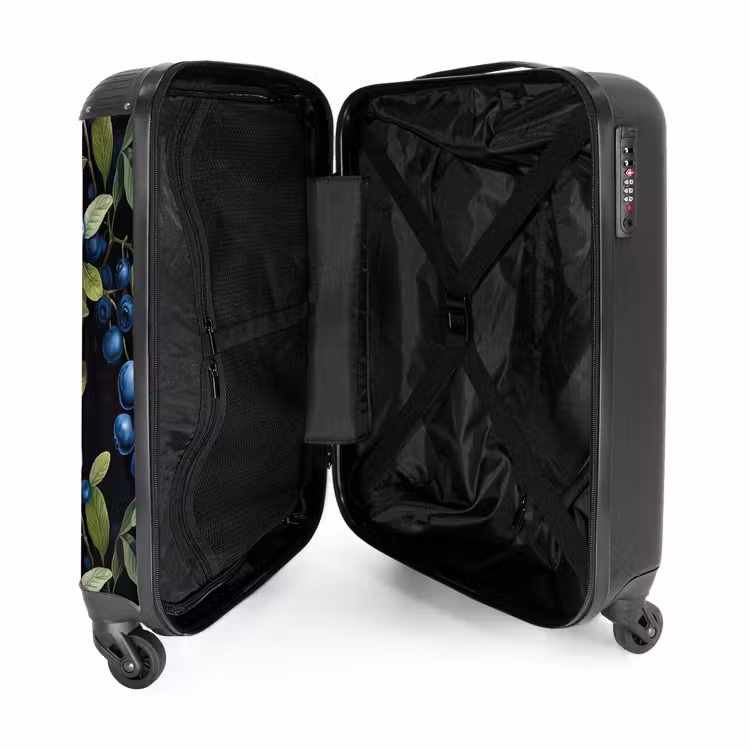 Suitcase - Vintage fruit - blueberries — 4