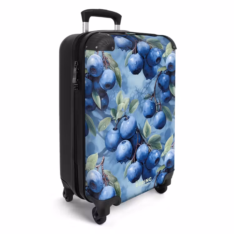 Suitcase - Vintage fruit - Blueberry — 2