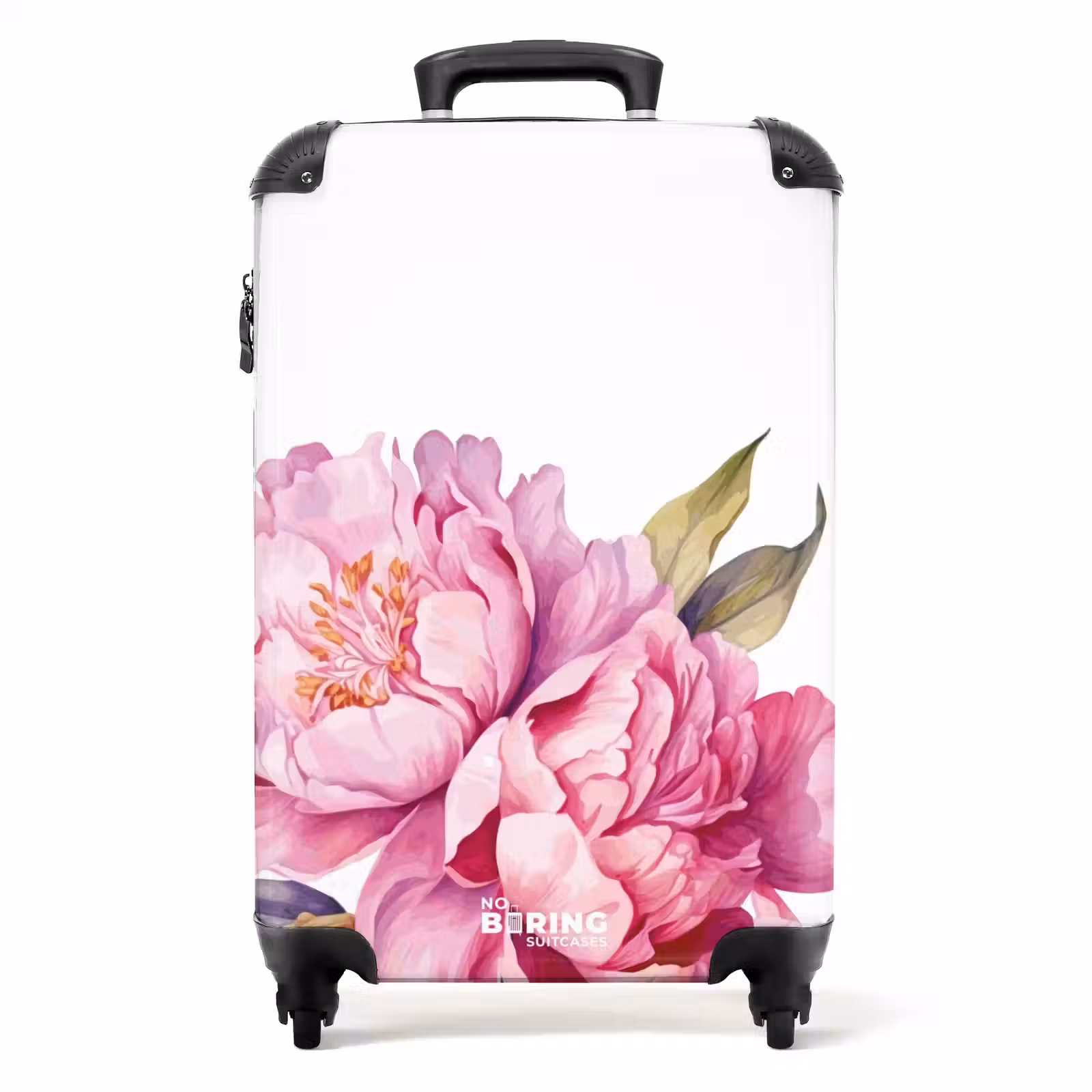 Suitcase - Vintage flowers - Peonies — 1