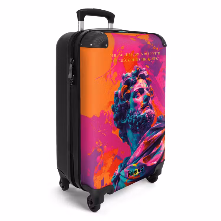 Suitcase - Empire - Graffiti quote — 2