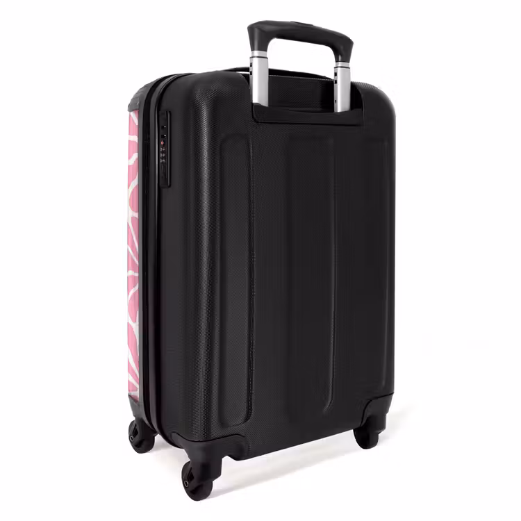 Suitcase - Pastel flowers - Pink — 3