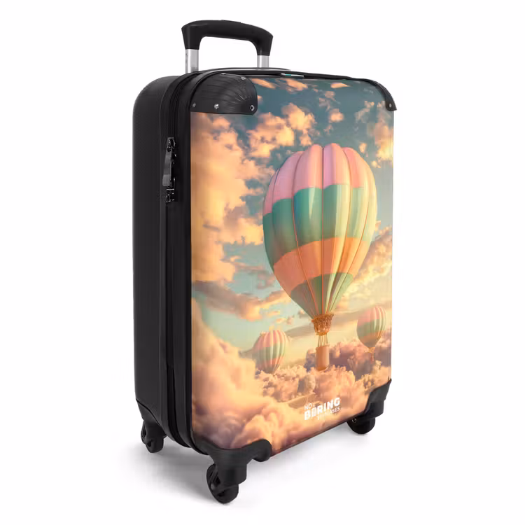 Suitcase - Pastel skyliner — 2