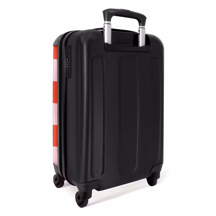 Suitcase - Squares - Red/Pink — 3
