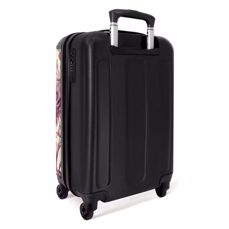 Suitcase - Vintage flowers - Pink — 3