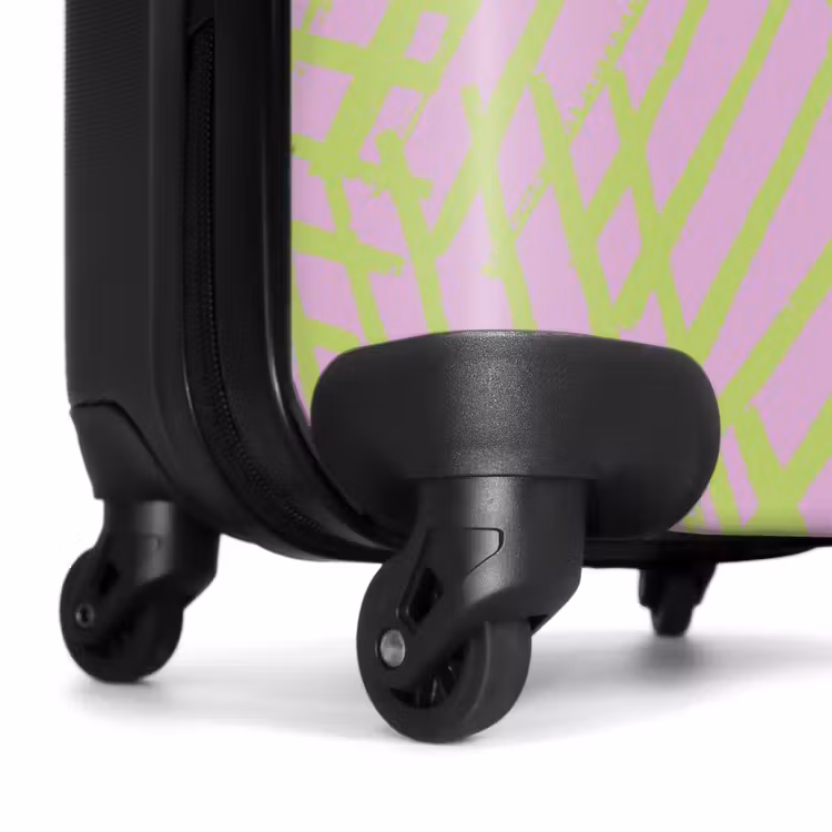 Suitcase - Line art - Green/Purple — 6
