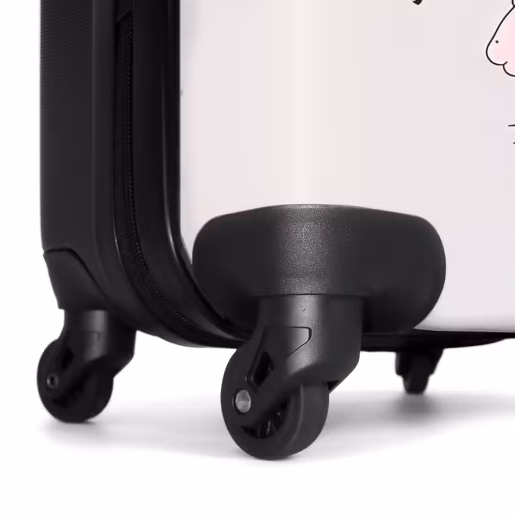 Suitcase - Little princess with hearts — 6