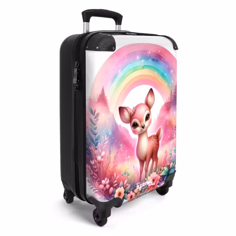 Suitcase - Pink roebuck — 2