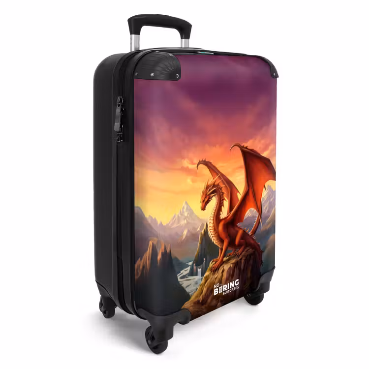 Suitcase - Red giant dragon — 2