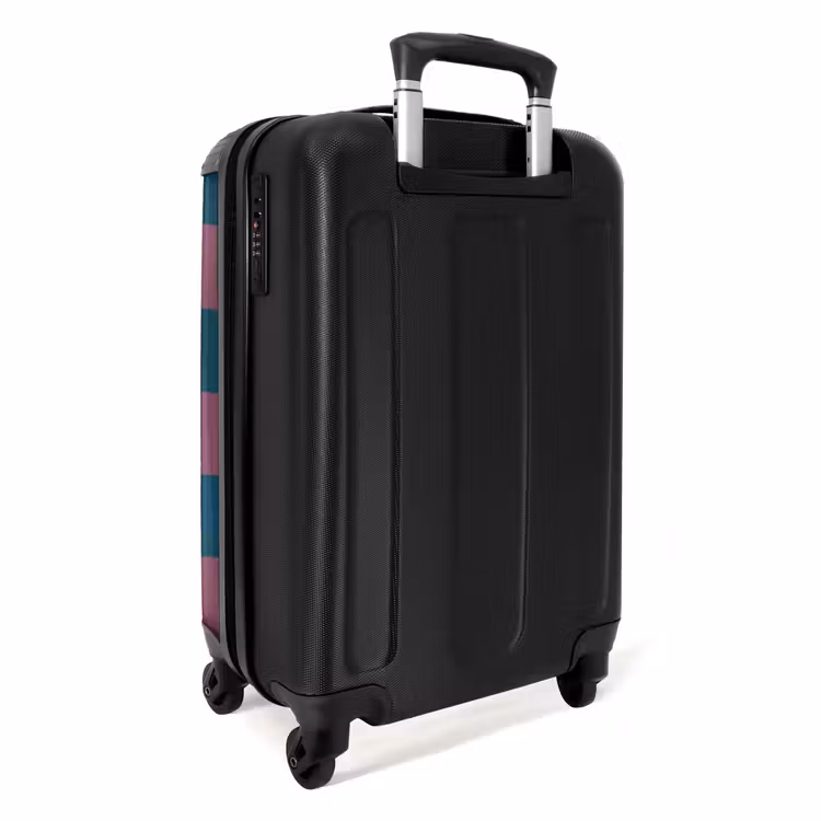 Suitcase - Squares - Blue/Red — 3