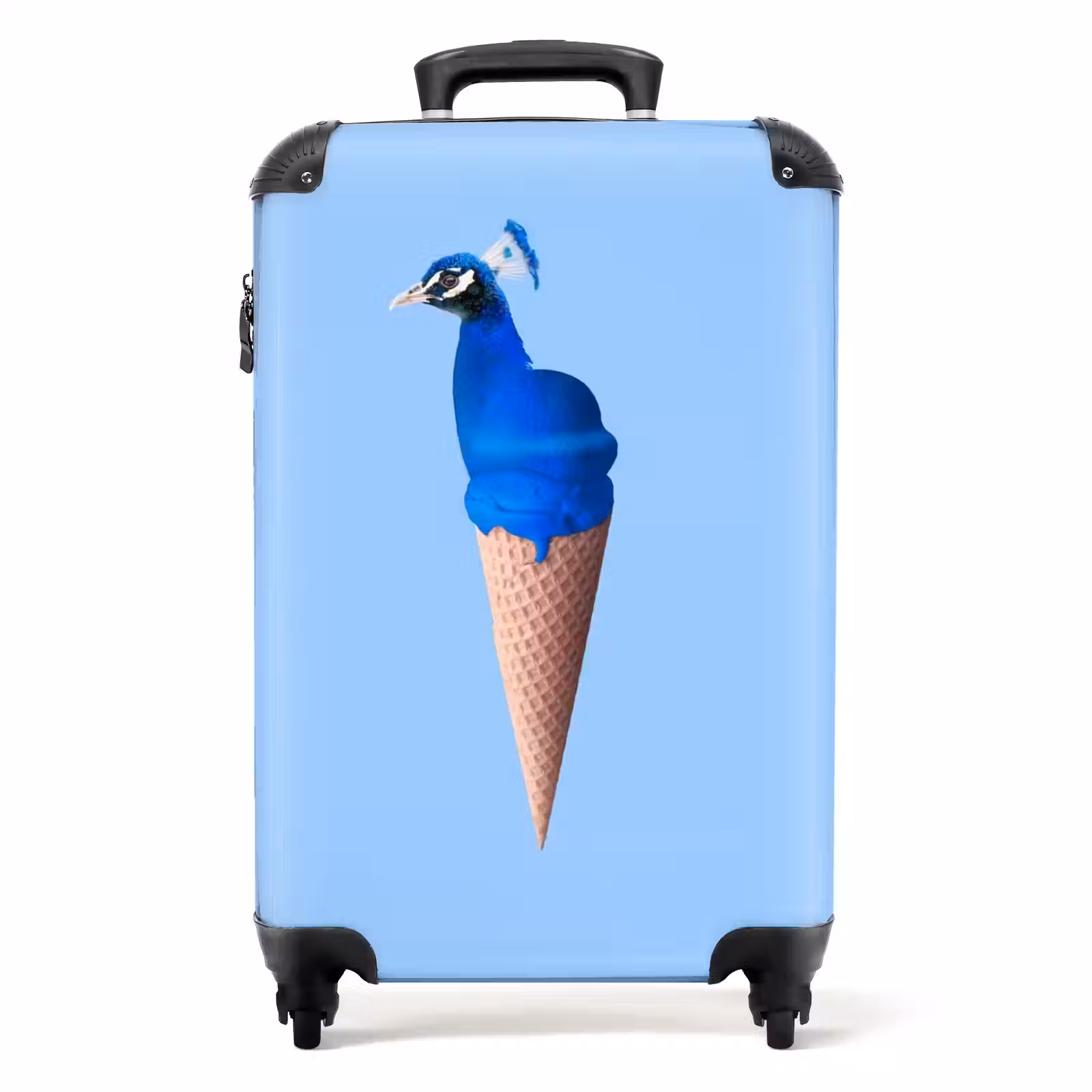 Suitcase - Peacock cone — 1