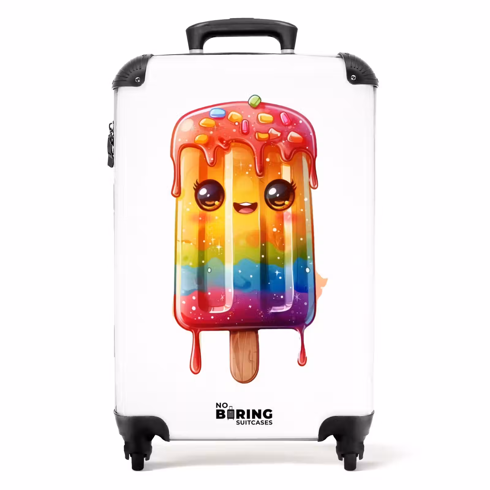 Suitcase - Ruby rainbow ice cream — 1