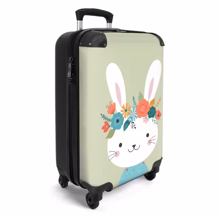 Suitcase - Hippie hare — 2