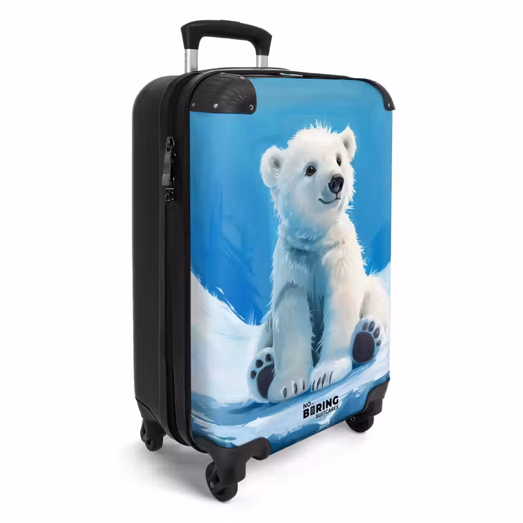Suitcase - IJsbrand polar bear — 2