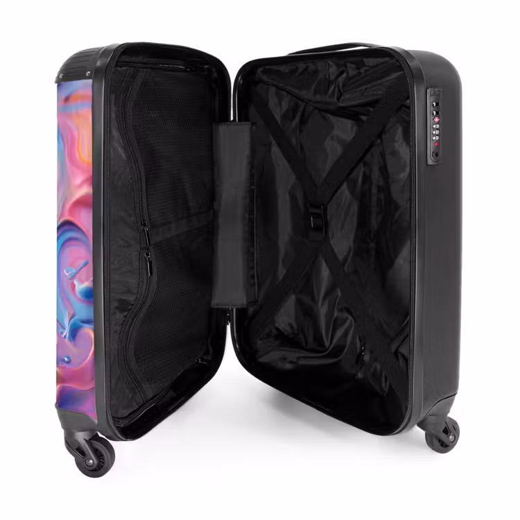 Suitcase - Pastel swirl — 4
