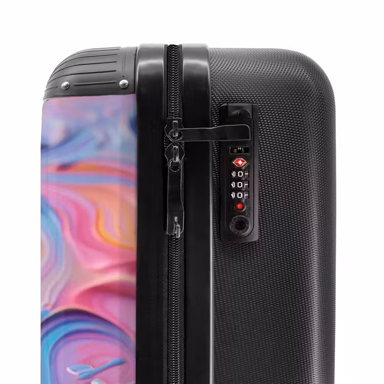 Suitcase - Pastel swirl — 5