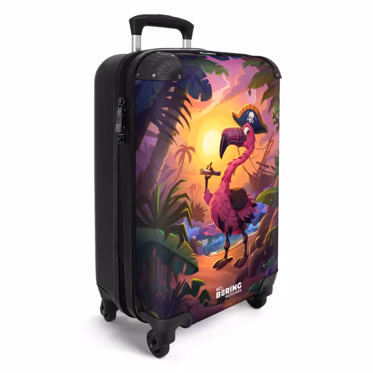 Suitcase - Fernando flamingo — 2