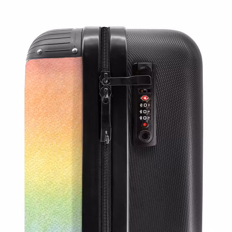Suitcase - Pastel rainbow — 5