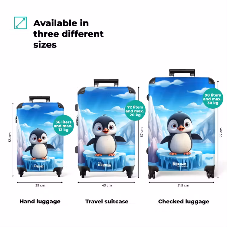 Suitcase - Pieter penguin — 3