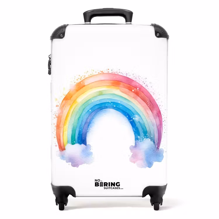 Suitcase - Watercolor wonder bow — 1