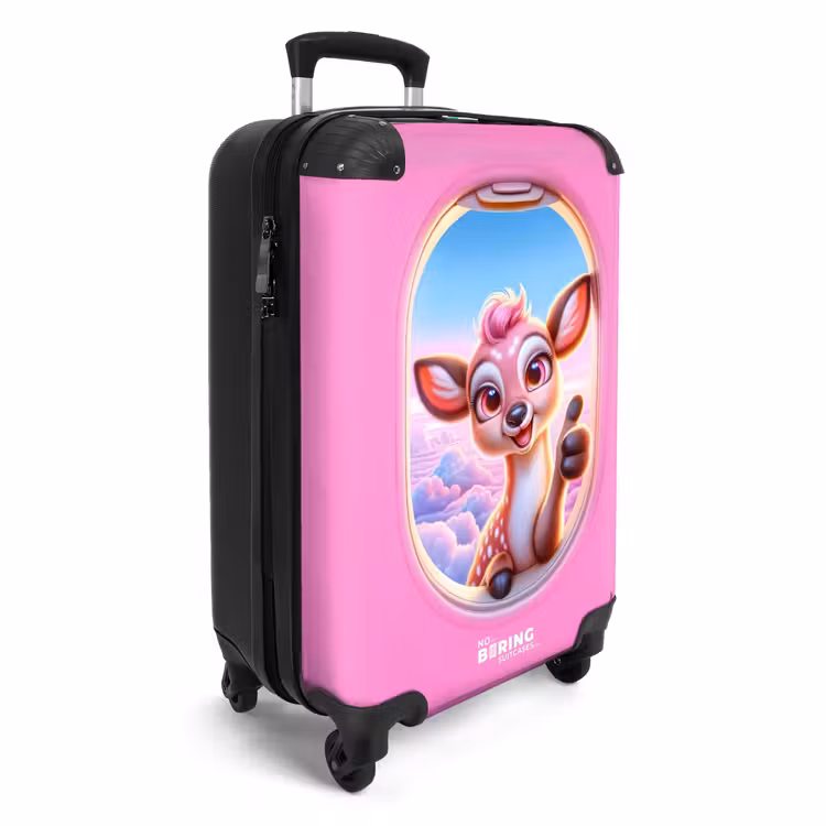 Suitcase - Flying field deer — 2