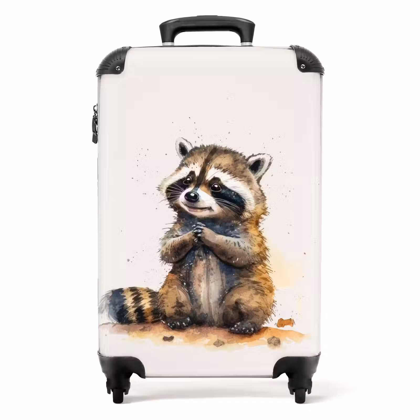 Suitcase - Waldo raccoon — 1