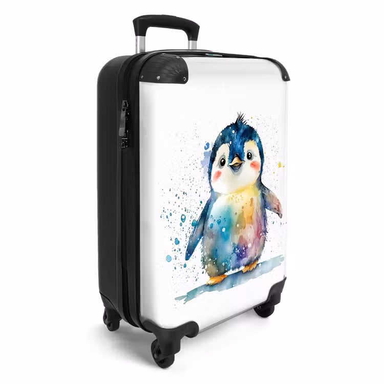 Suitcase - Picasso penguin — 2