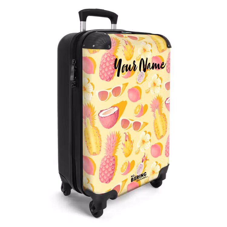 Suitcase with name - Pina colada — 2