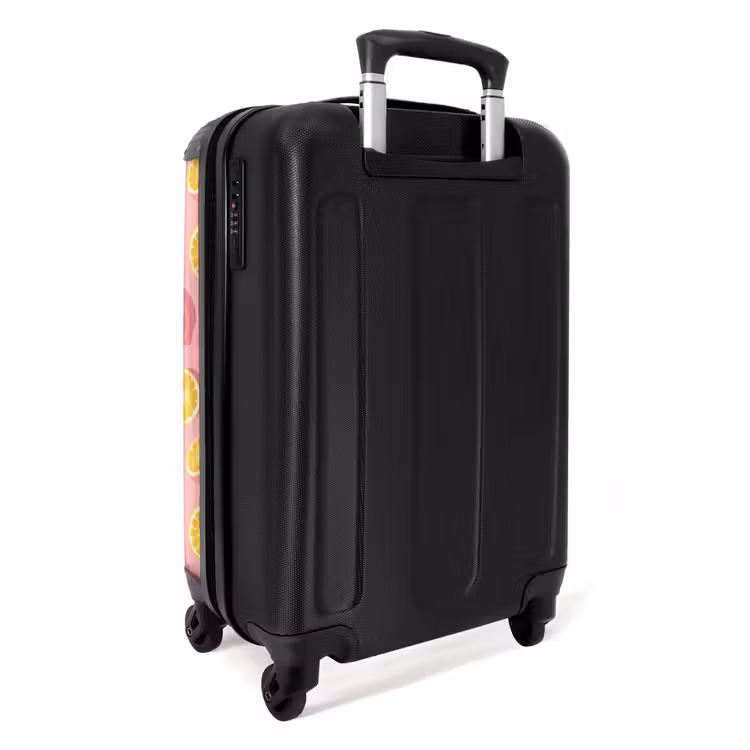 Suitcase with name - Pink limoncello — 4