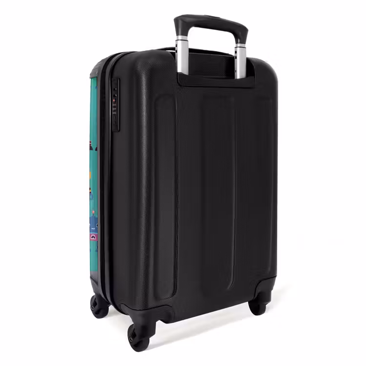 Suitcase with name - Robo rave — 4