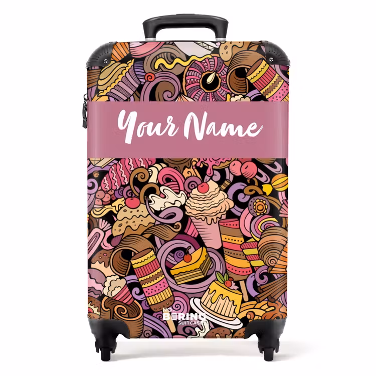Suitcase with name - Sweet surprises — 1