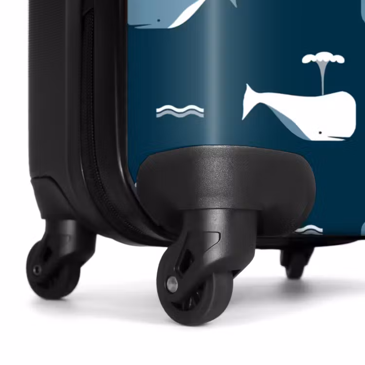 Suitcase with name - Whale World — 7
