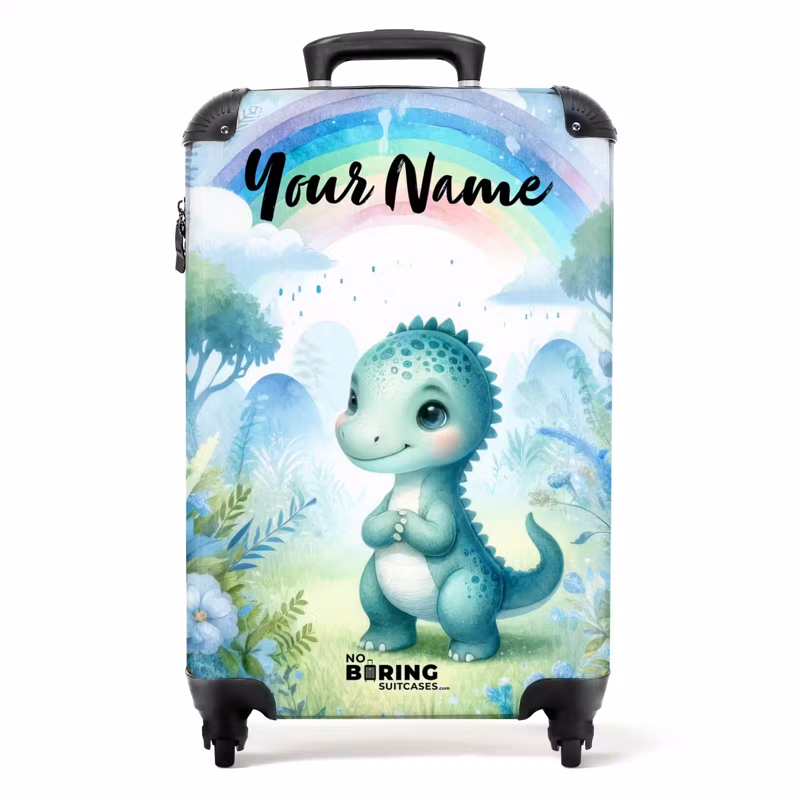 Suitcase with name - Daantje Dino — 1