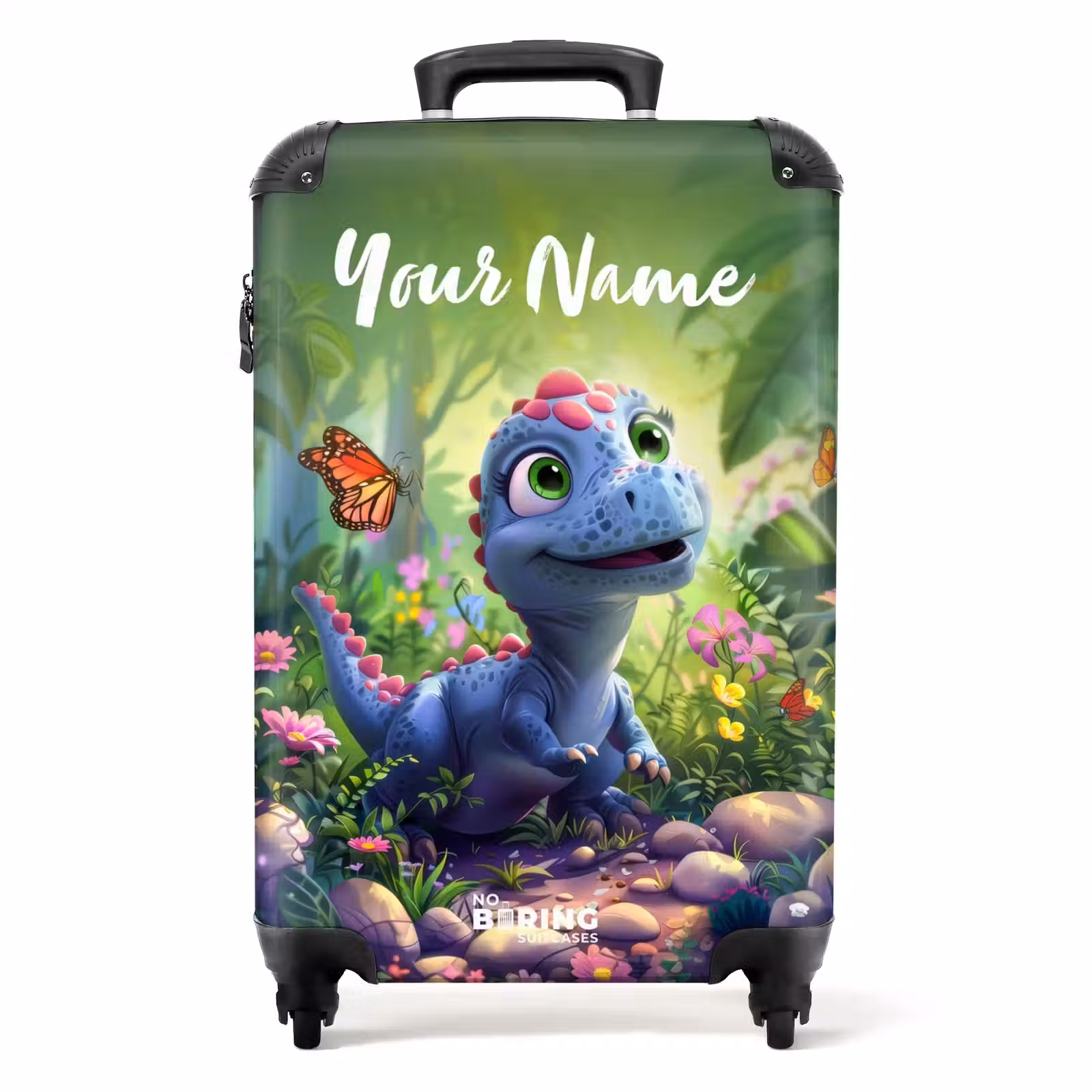 Suitcase with name - Donny Dino — 1
