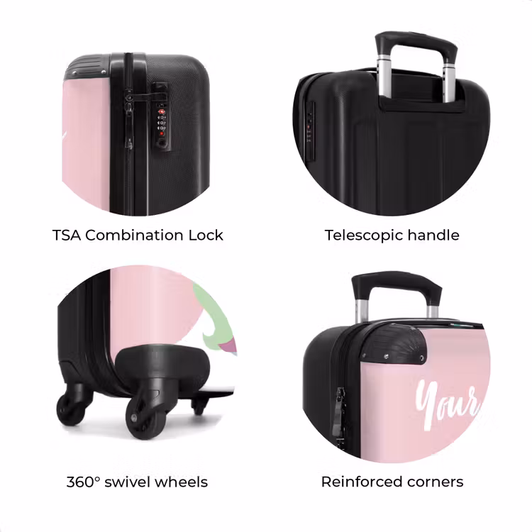 Suitcase with name - Cartoonicorn — 8