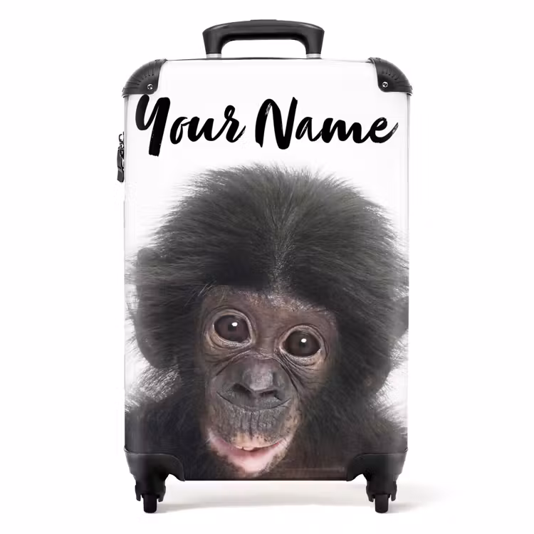 Suitcase with name - Charlie Chimp — 1