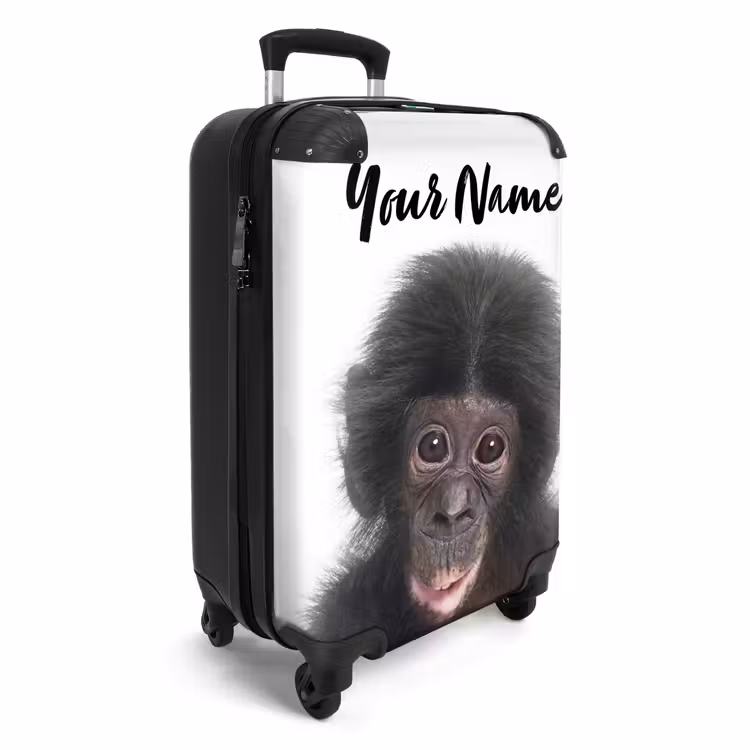 Suitcase with name - Charlie Chimp — 2