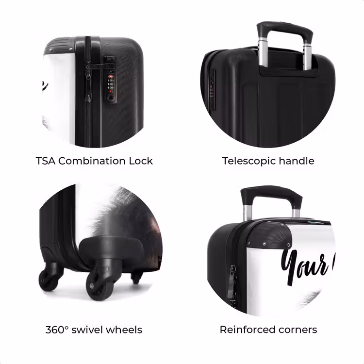 Suitcase with name - Charlie Chimp — 8