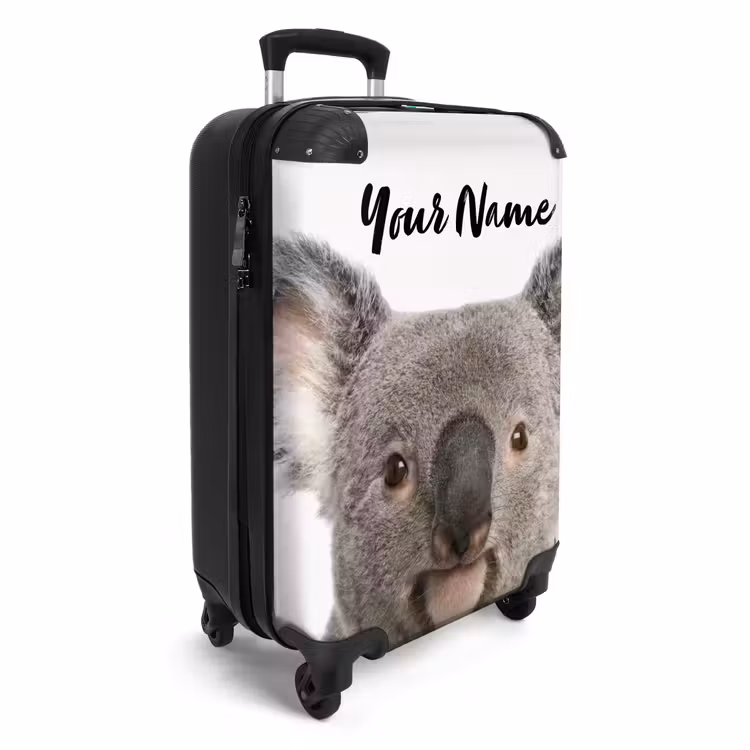 Suitcase with name - Cute Koala Bear — 2