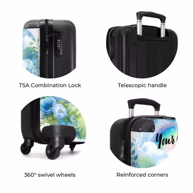 Suitcase with name - Daantje Dino — 8