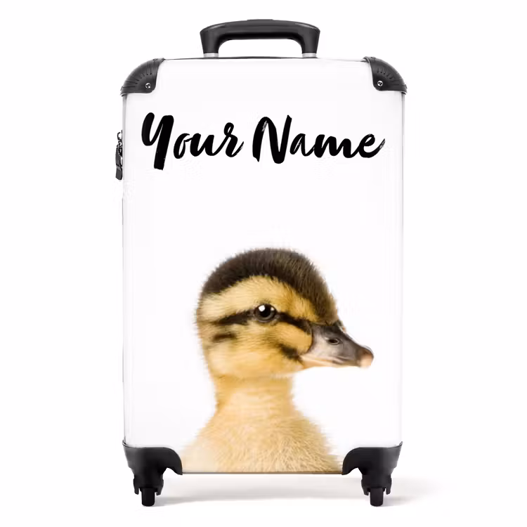 Suitcase with name - Daisy Duck — 1