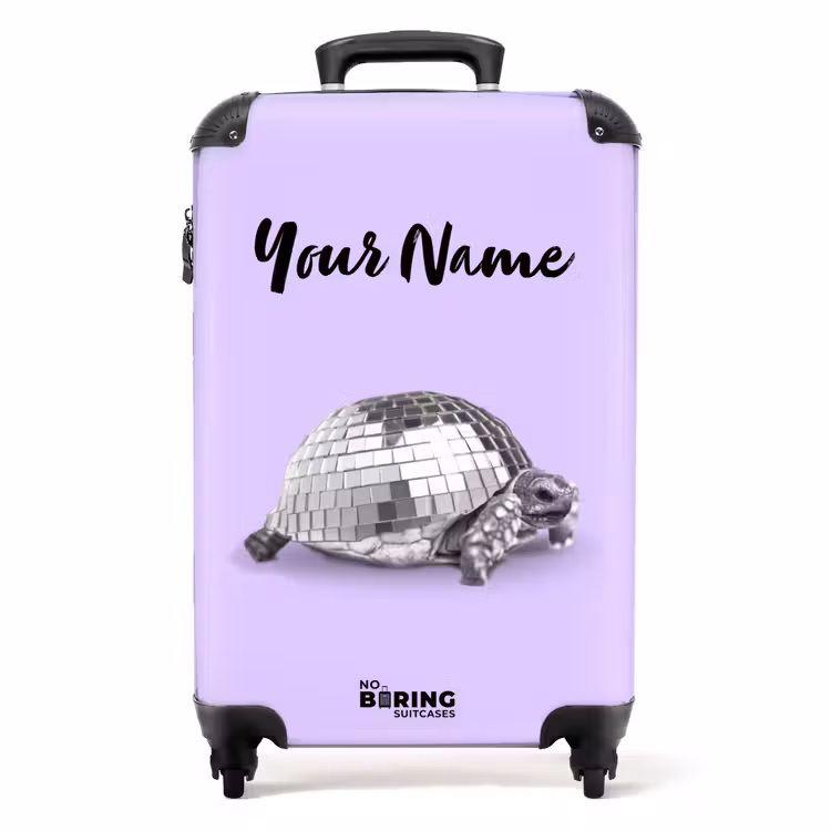 Suitcase with name - Disco Dirk — 1